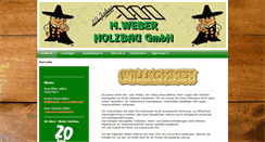 Desktop Screenshot of holzbauweber.de